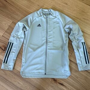 Adidas Aeroready Jacket in Light Gray
